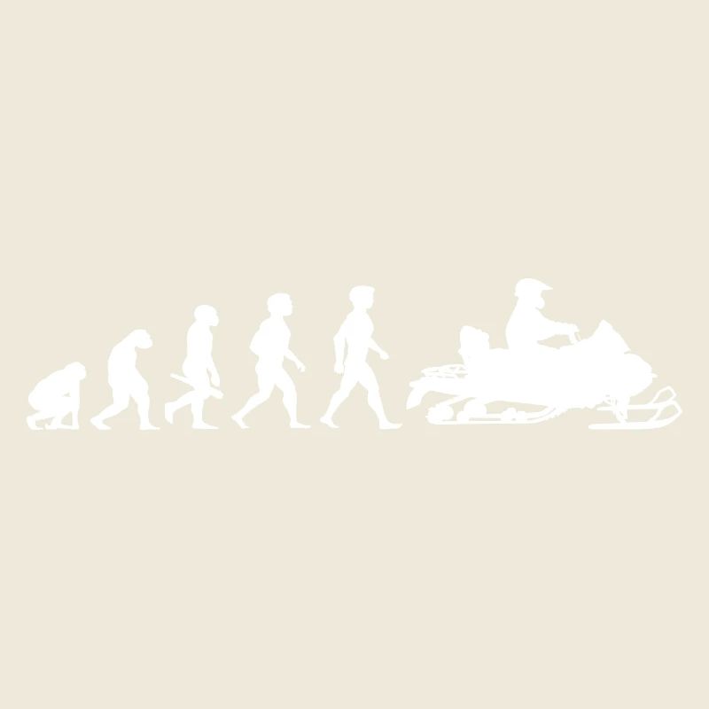 Evolution motoneige hiver motoneige