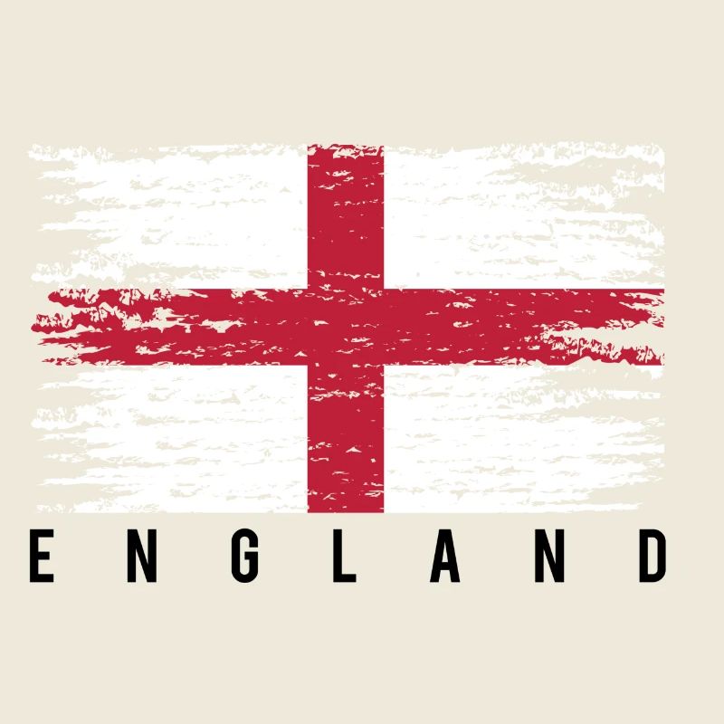 Croix d'Angleterre distressed