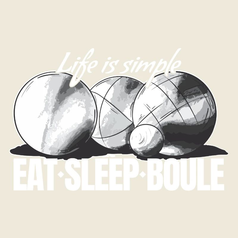 Boules de boules pour joueurs de pétanque