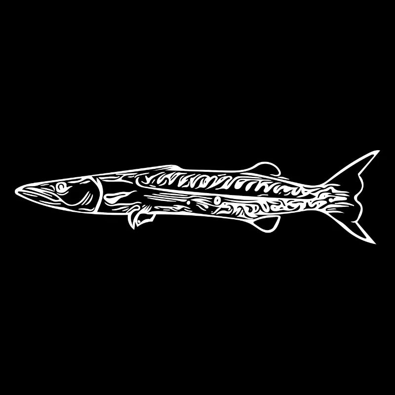 Barrakuda Raubfisch Eleganter schneller Pfeilhecht