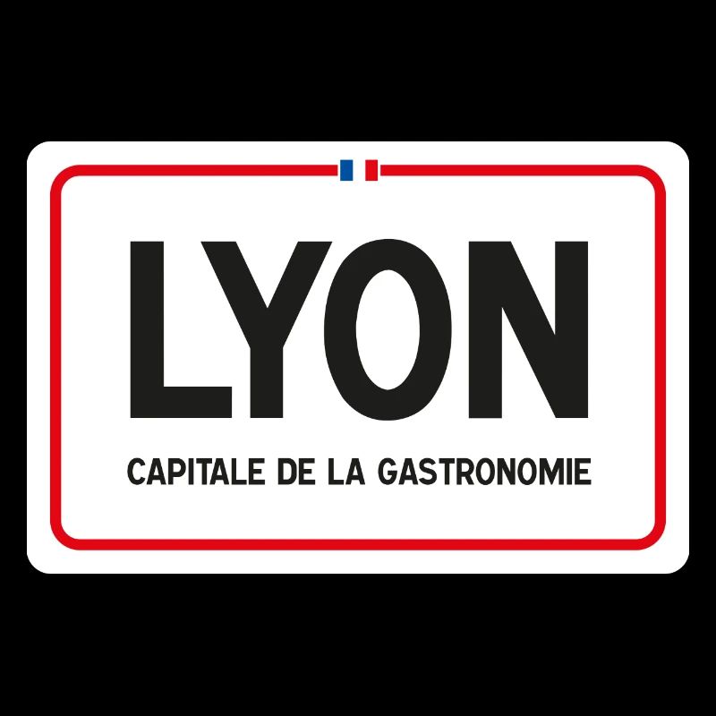 Ortsschild von Lyon