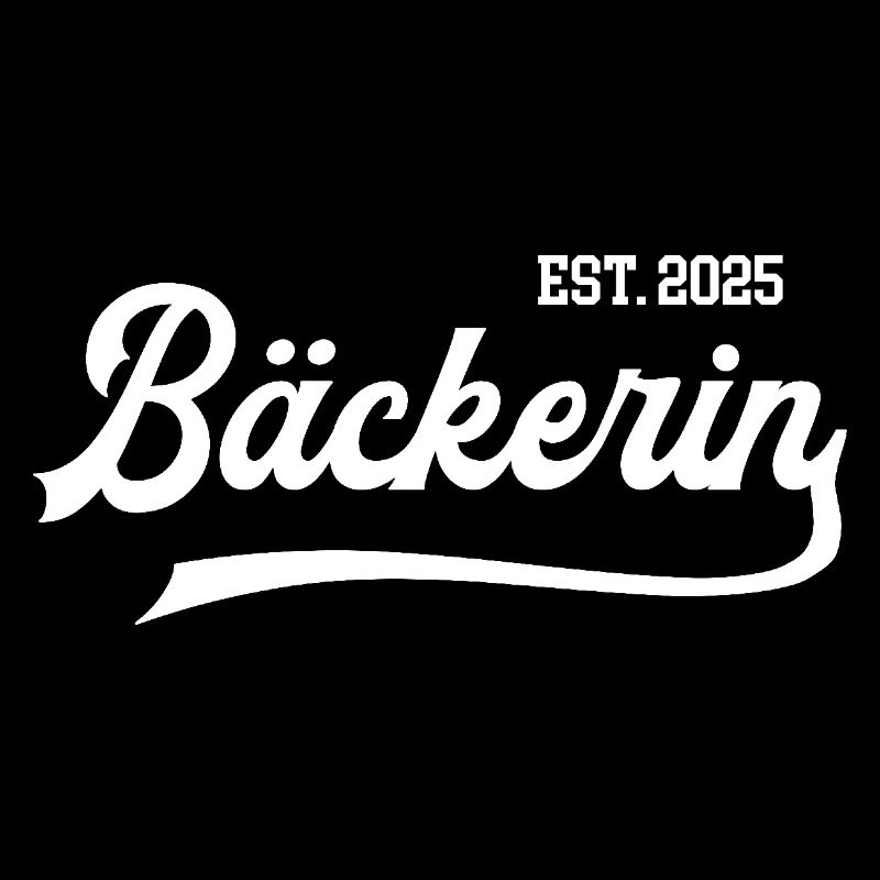 Bäckerin est 2025 Beruf Bäcker Bäckerei Azubi