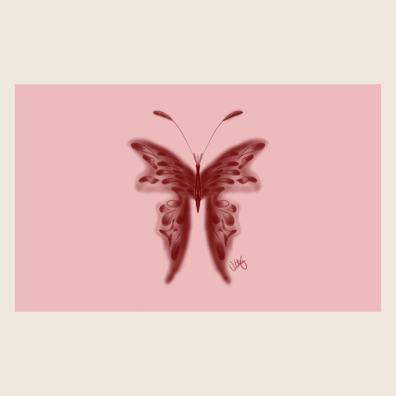 Pink Butterfly for Boys with Style