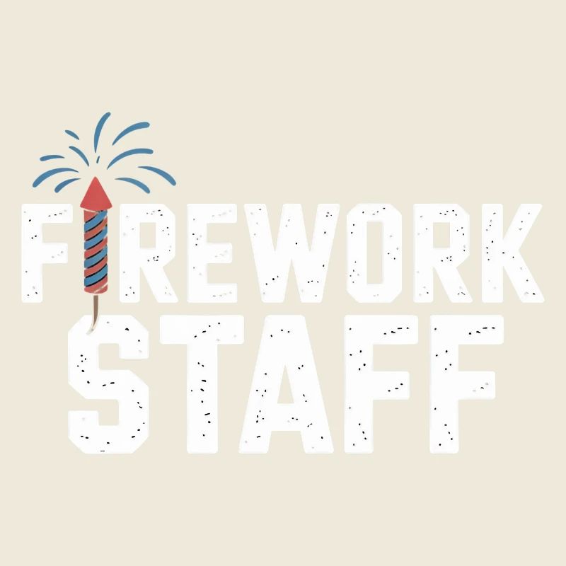 Firework Stuff Party Crew Jour de l'Indépendance 4e