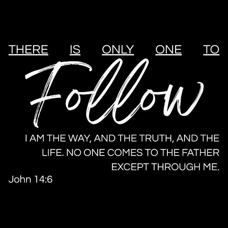 There Is Only One to Follow - John 14:6