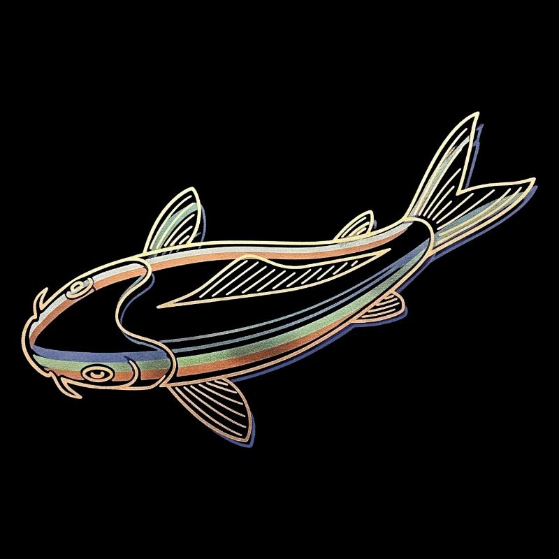 Iridescent Koi Fish – Colorful and Elegant