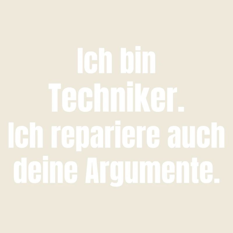 Ich bin Techniker: Argumente reparieren