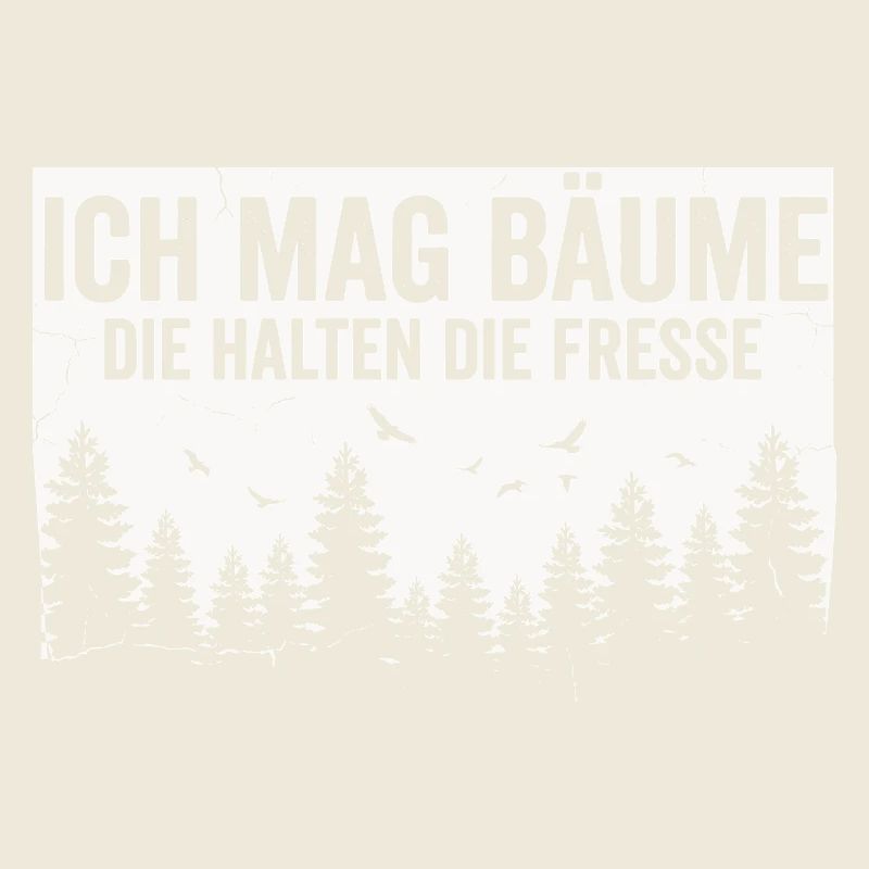 Déclaration drôle de Tree Forest Rest