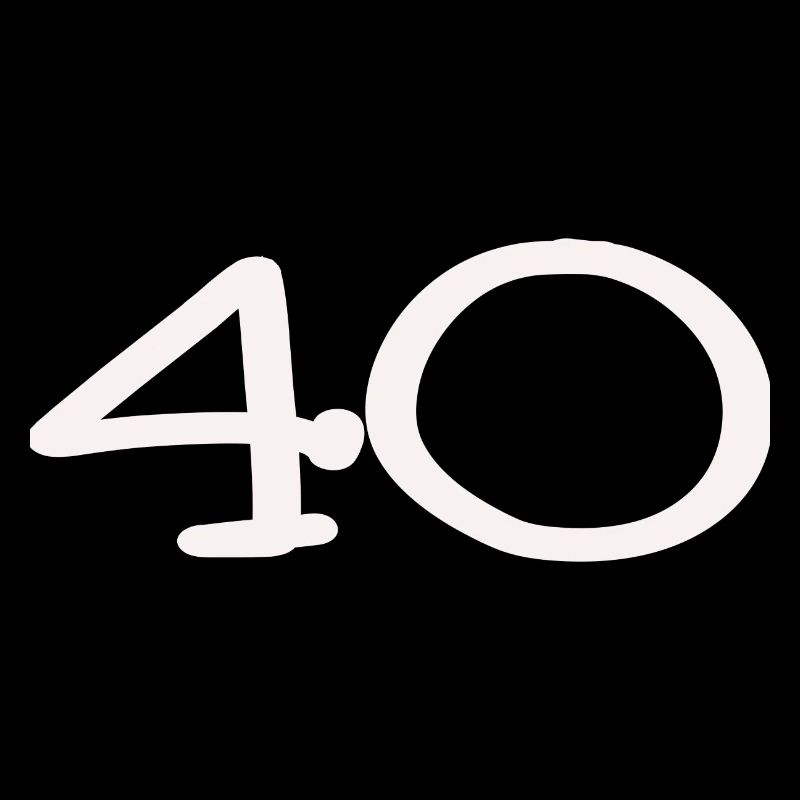 40. 40 ANS. 40e ANNIVERSAIRE. ANNIVERSAIRE 40 ANS.