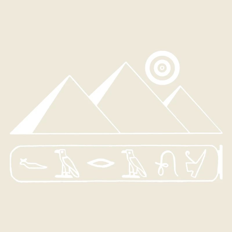 Pyramids and White Pharaoh