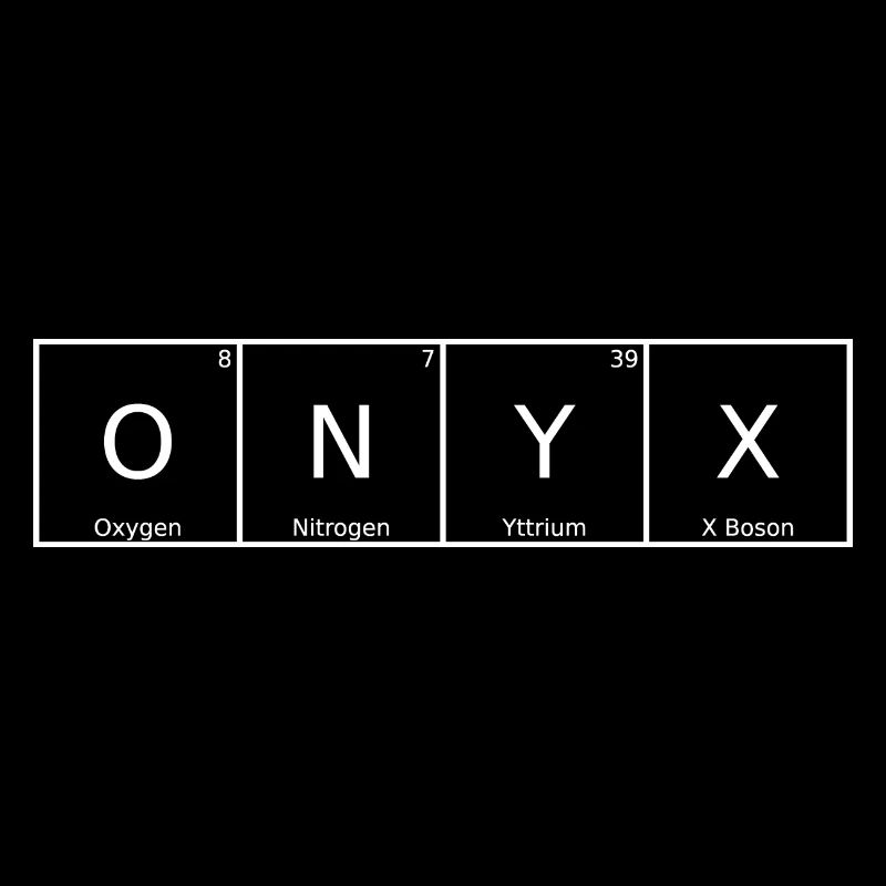Onyx Name First Name Chemistry Periodic Table Elements
