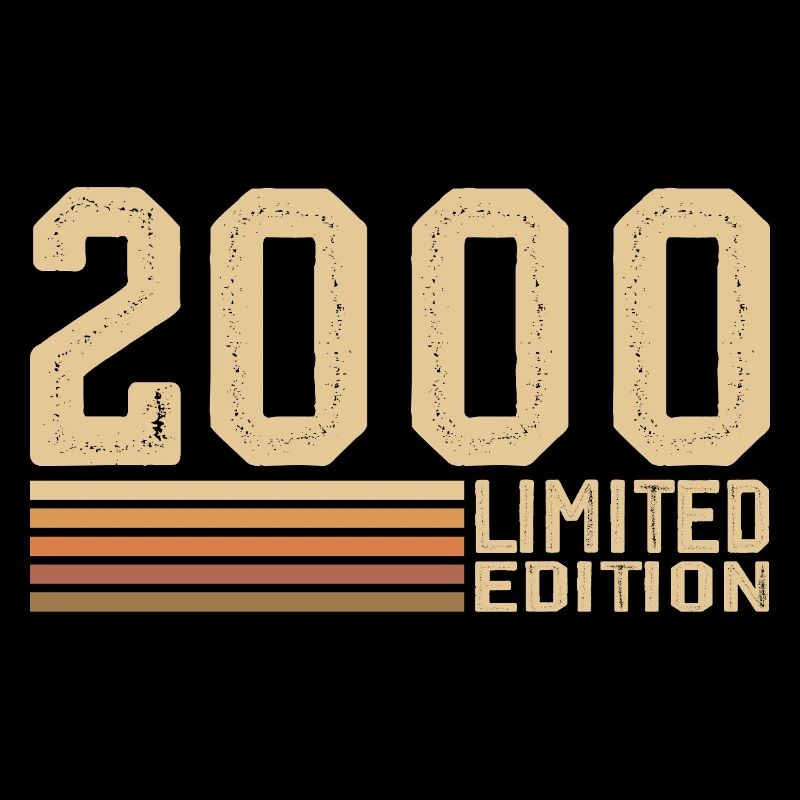 Né en 2000 anniversaire - Cadeau 2000 Vintage 2000