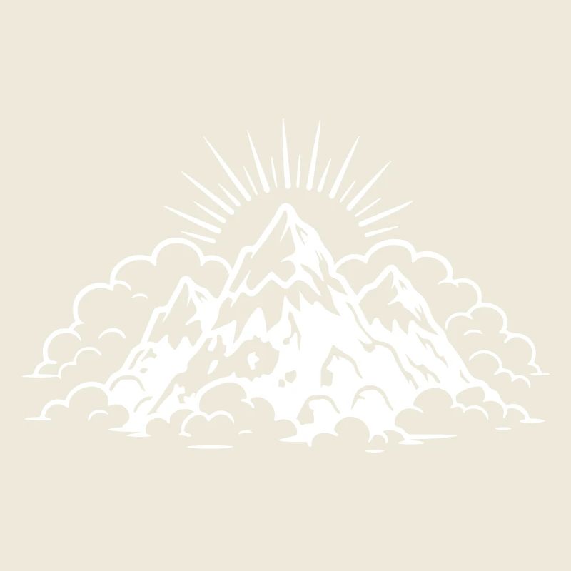Berge Landschaft Symbol