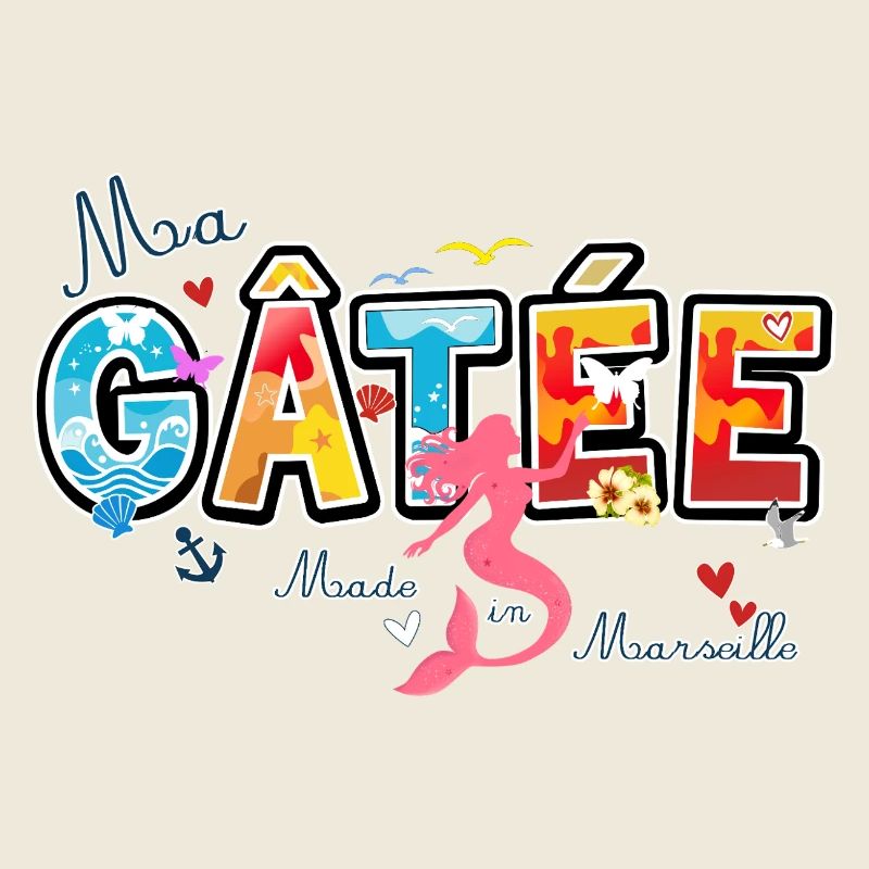 Ma Gatée, Expression marseillaise, valentines gift