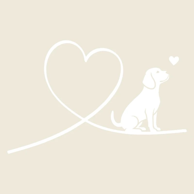 Beagle mit Herz :) 
