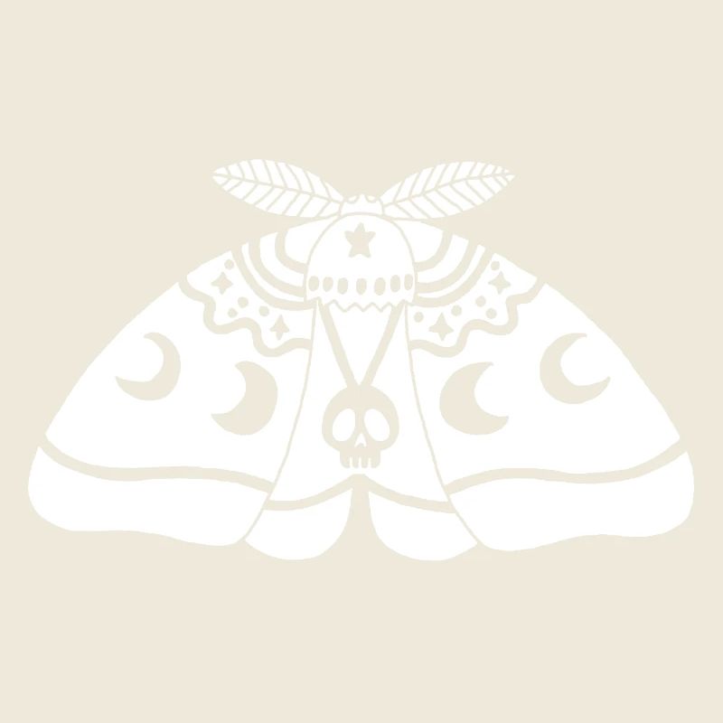 White moth