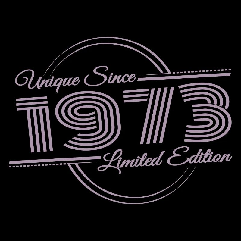 Vintage 1973 Birthday Unique Retro
