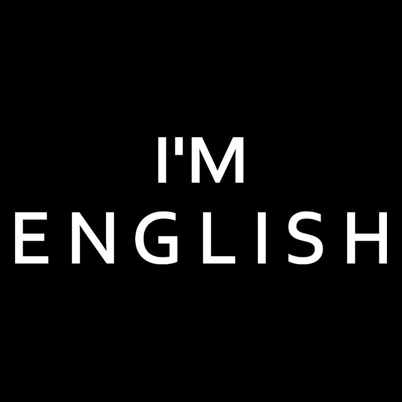 Im english - angleterre