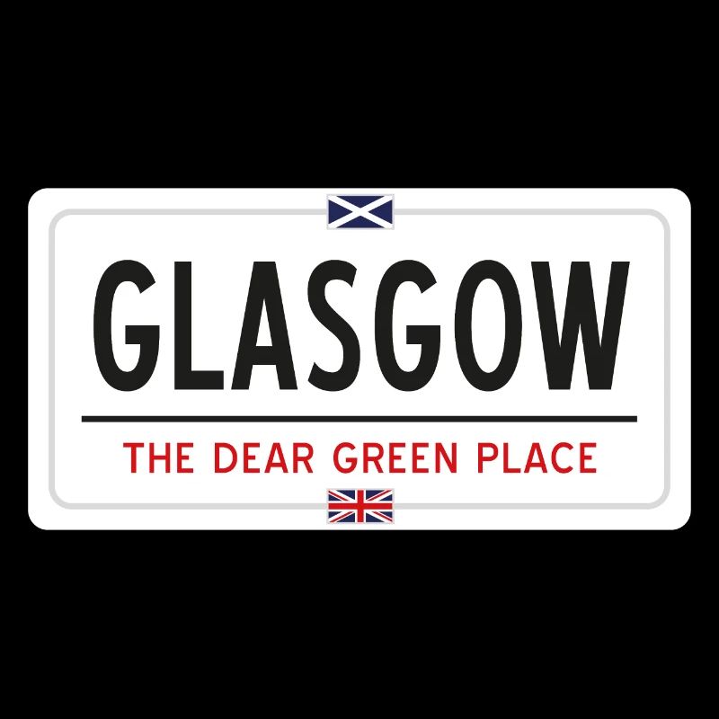 Glasgow Place Name Sign