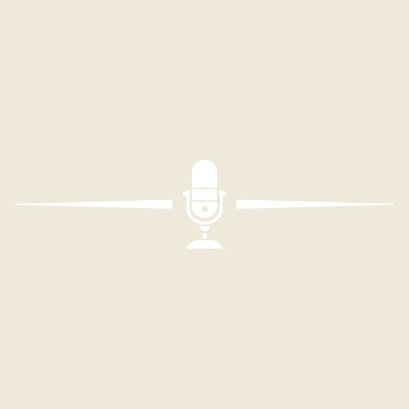 Microphone icon line