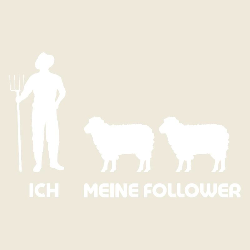 I My Followers Sheep Shepherd Farmer Farmer Man