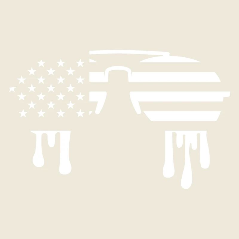USA Sunglasses Melting – Aviator Flag Trend