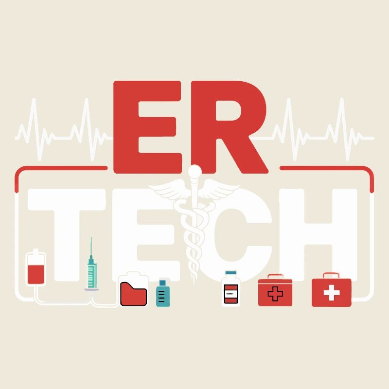 Emergency Technology Icon Motif