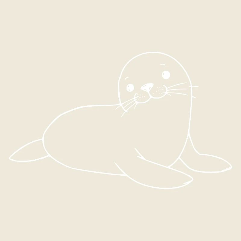 Robbe Seehund Robben Seehunde