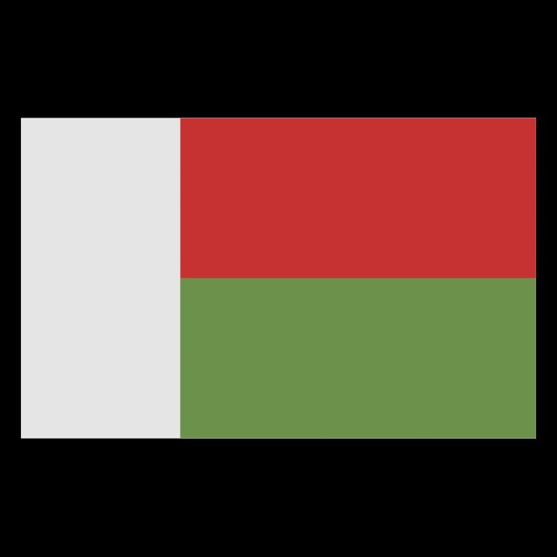 Madagaskar-Flagge