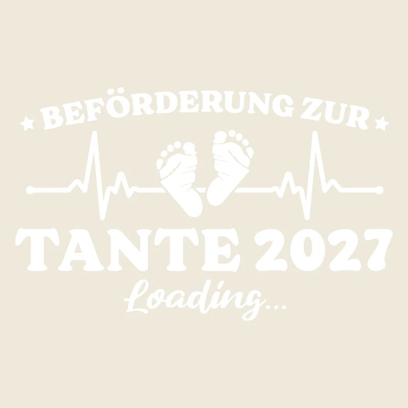 Beförderung zur Tante 2027 Loading Geschenk