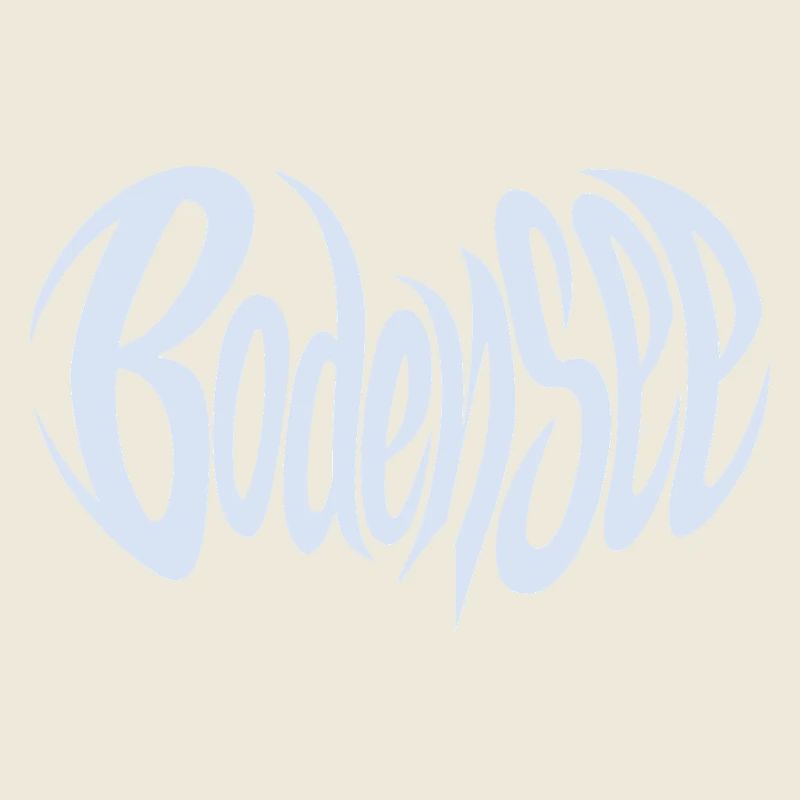 Lake Constance lettering