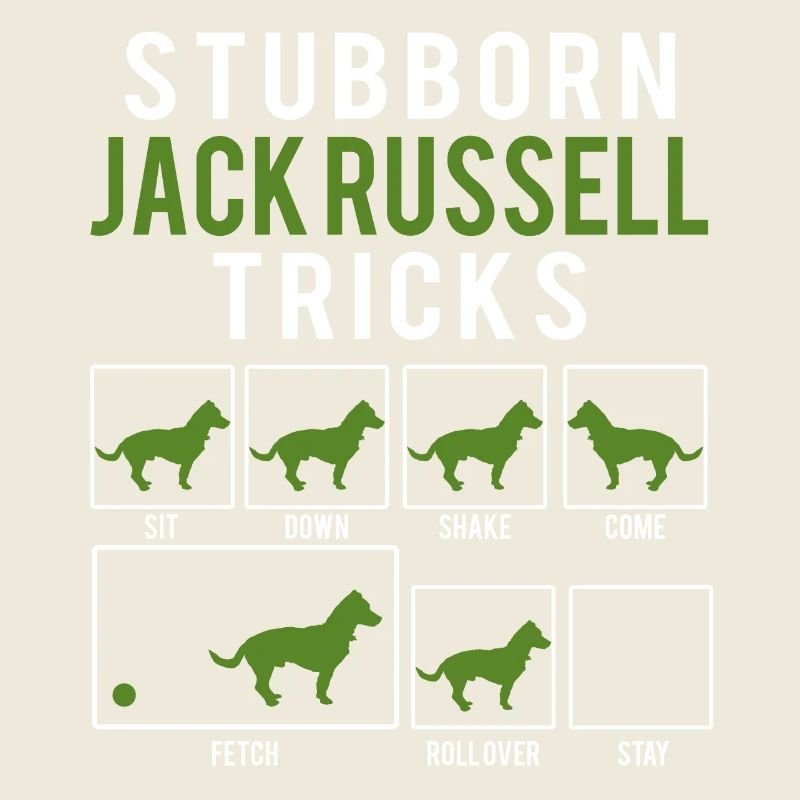 Dog / Jack Russell: Stubborn Jack Russel Tricks