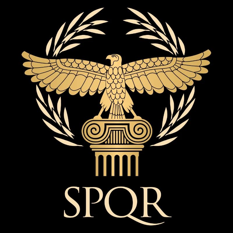 SPQR - Drapeau empire et république Rome antique