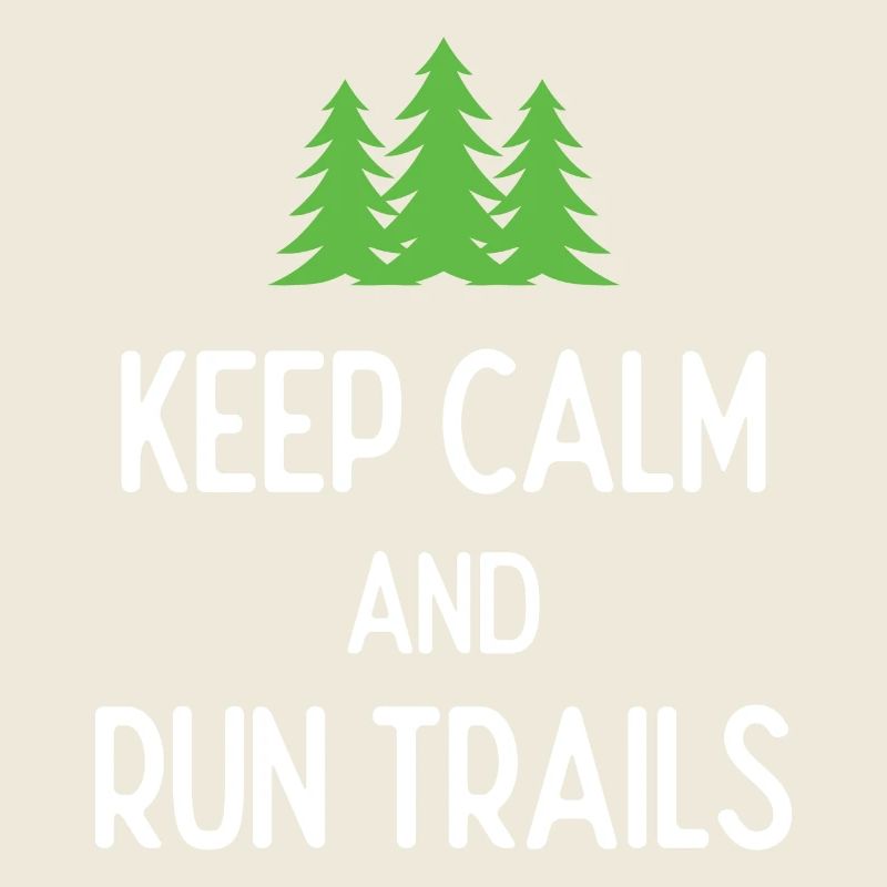 Restez calme et courez des sentiers