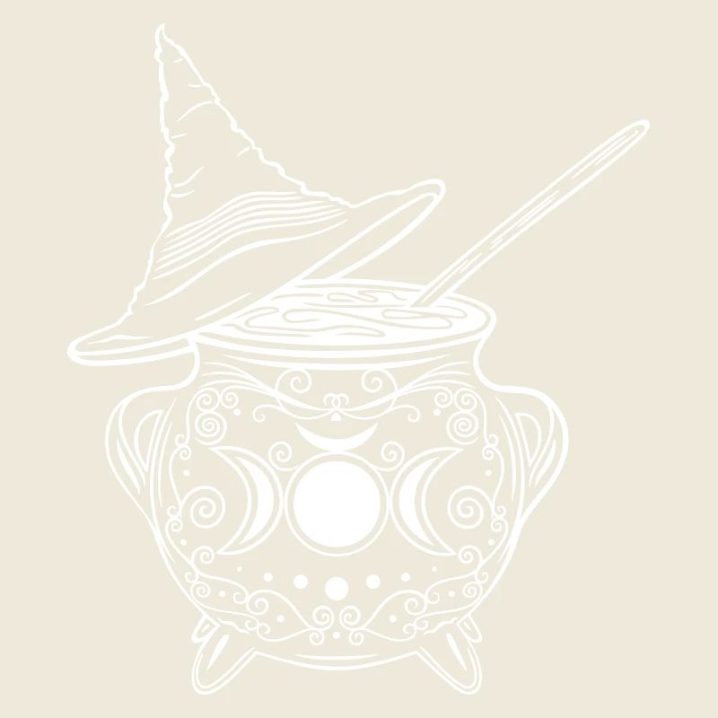 Witch's Cauldron Witch's Hat Witches Walpurgis Night