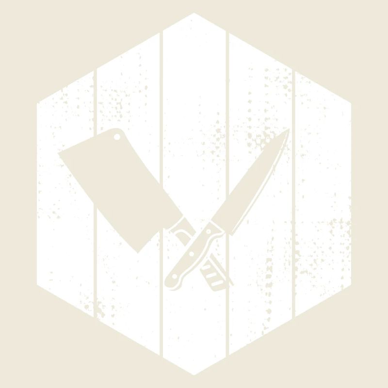 Dessin de couperet de couteau