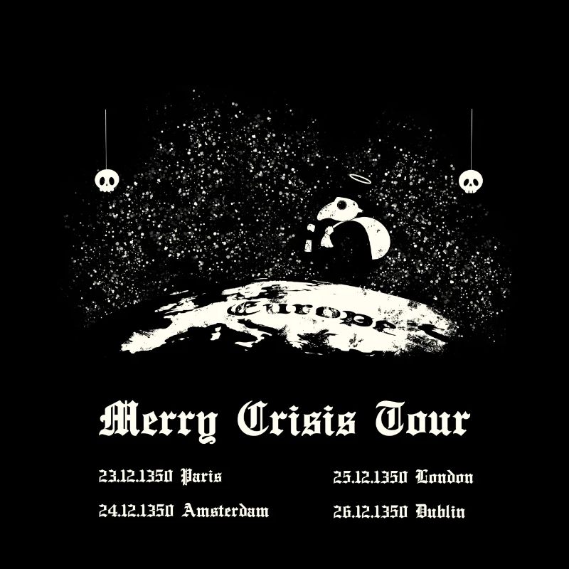 Peste noire - Tournée Merry Crisis