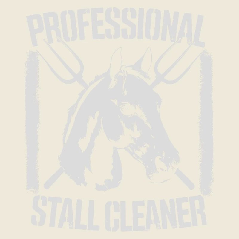 Humorous design for stable work