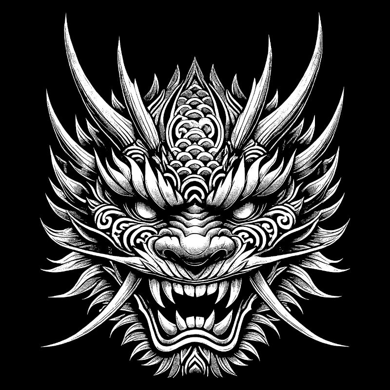 Masque de dragon