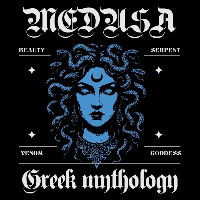 Mythological Medusa Design