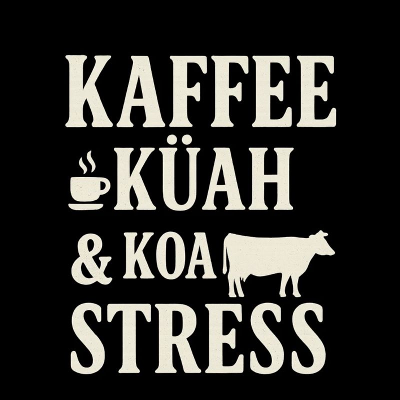 Stress de la vache café