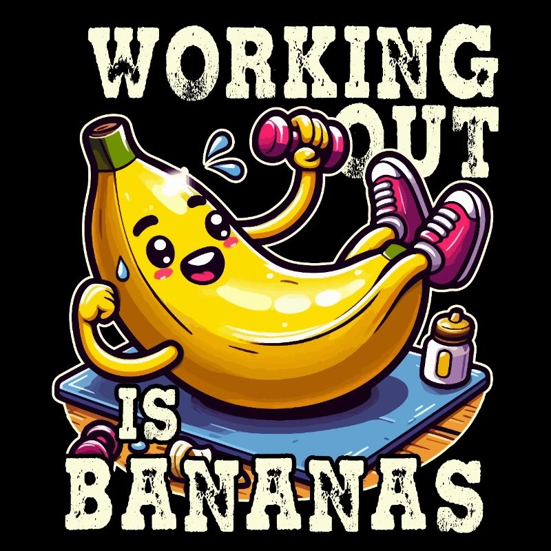 Muscular Banana: Bananas Training