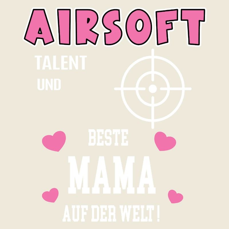 Airsoft Beste Mama Mutter Muttertag Geburtstag