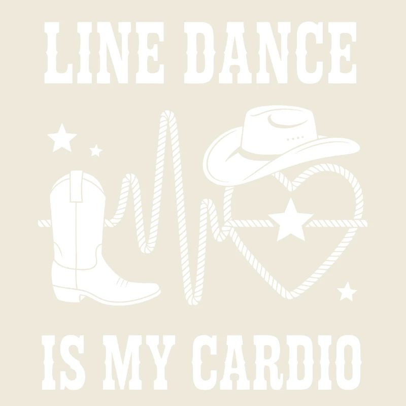 Line Dance Cardio Cowboy Herz