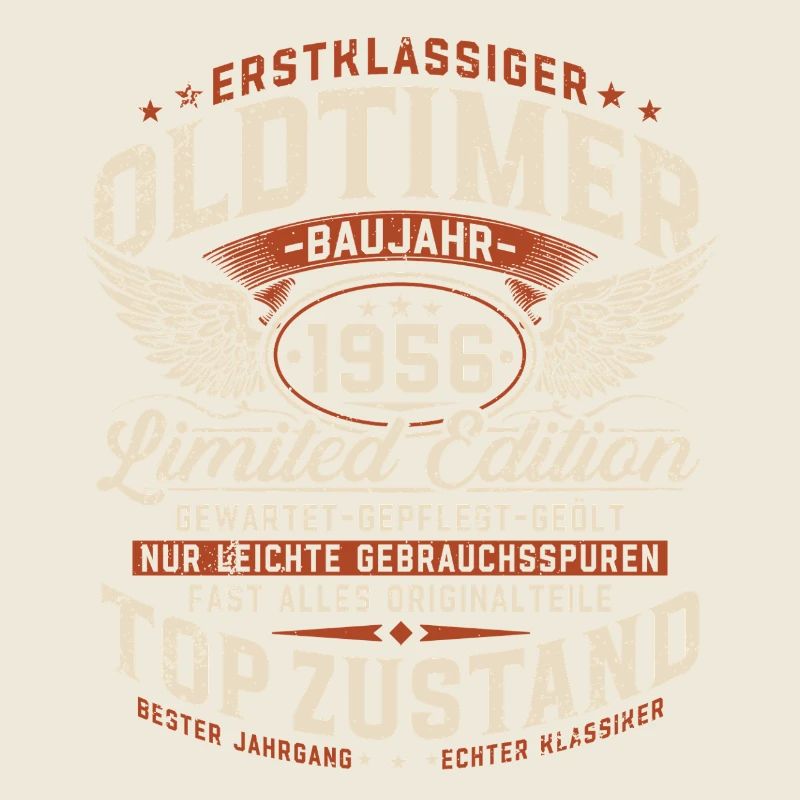 70. Geburtstag 1956 Oldtimer Geschenk Retro 