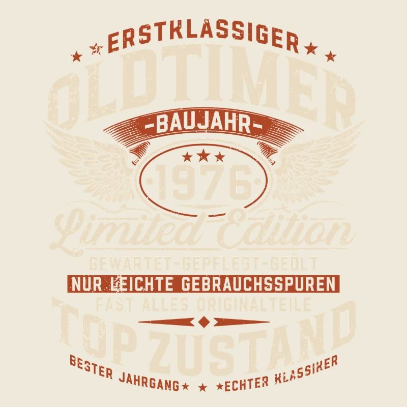 50. Geburtstag 1976 Oldtimer Geschenk Retro