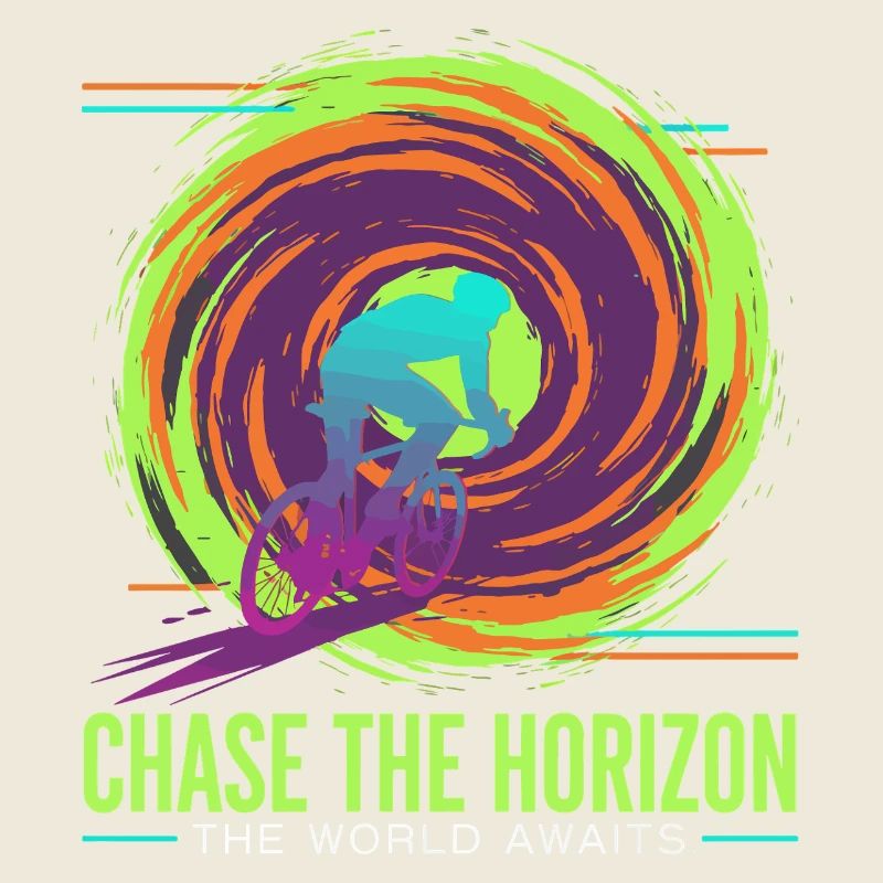 Chase the Horizon Cyclist
