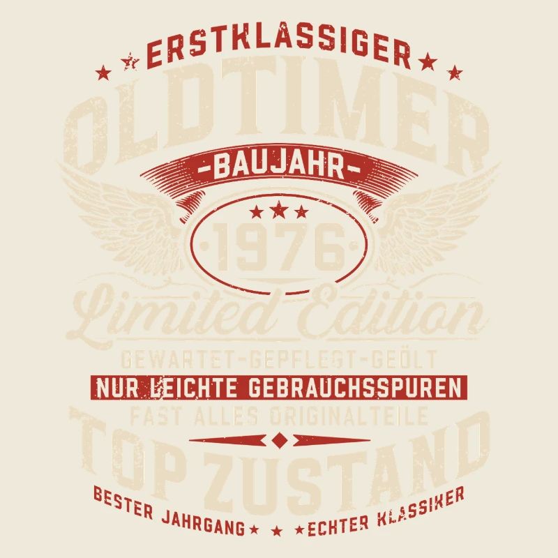 1976 Oldtimer 50. Geburtstag Geschenk Retro