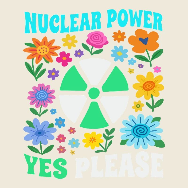 Atomkraft ja bitte mit Blumen