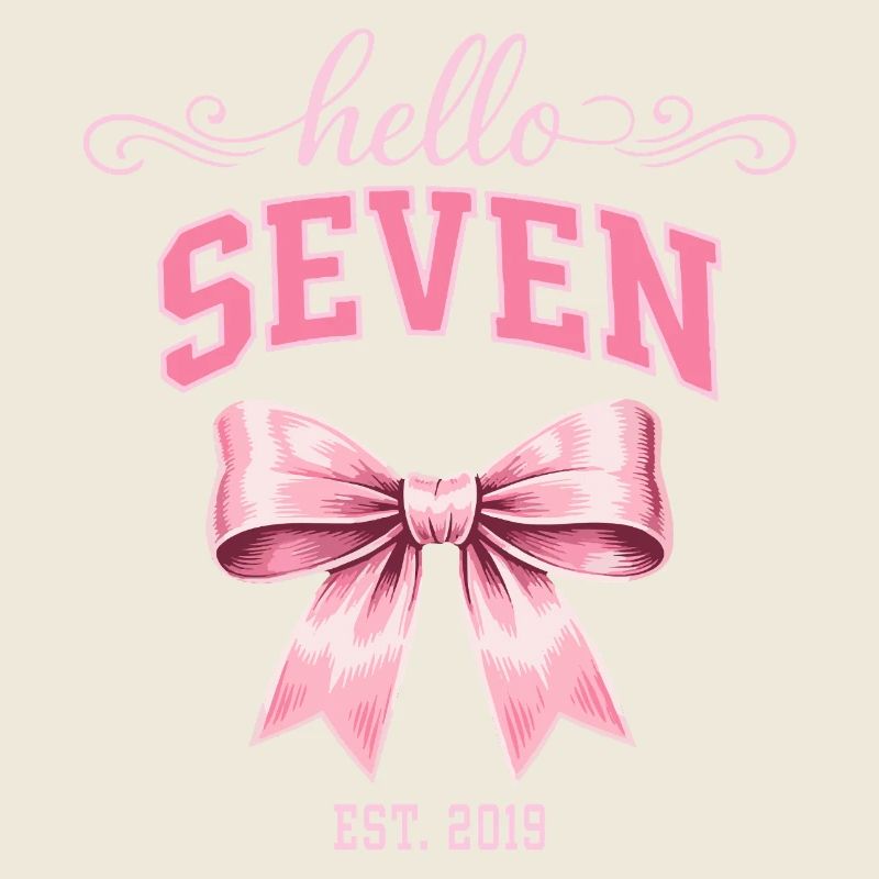 Hello Seven 7 Year Old Is 2019 Birthday Knot